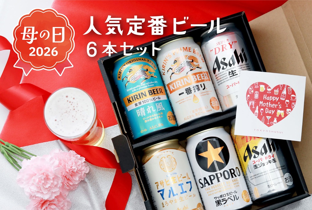 定番ビール 6本セット