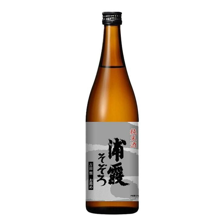 日本酒 佐浦 吉田類お薦め 純米酒 浦霞 そぞろ 720ml 6本