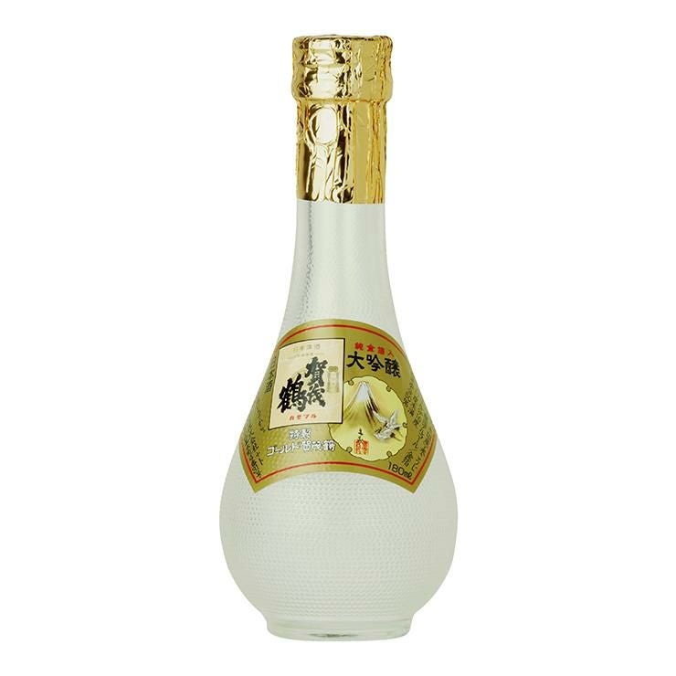 大吟醸 特製ゴールド 賀茂鶴 丸瓶 180ml 12本 