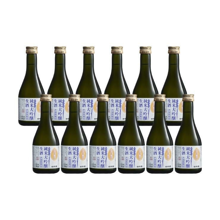 日本盛 生の贅沢 純米大吟醸生酒 300ml 12本