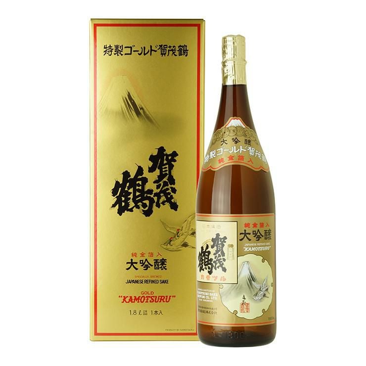 大吟醸 特製ゴールド 賀茂鶴 1800ml 2本