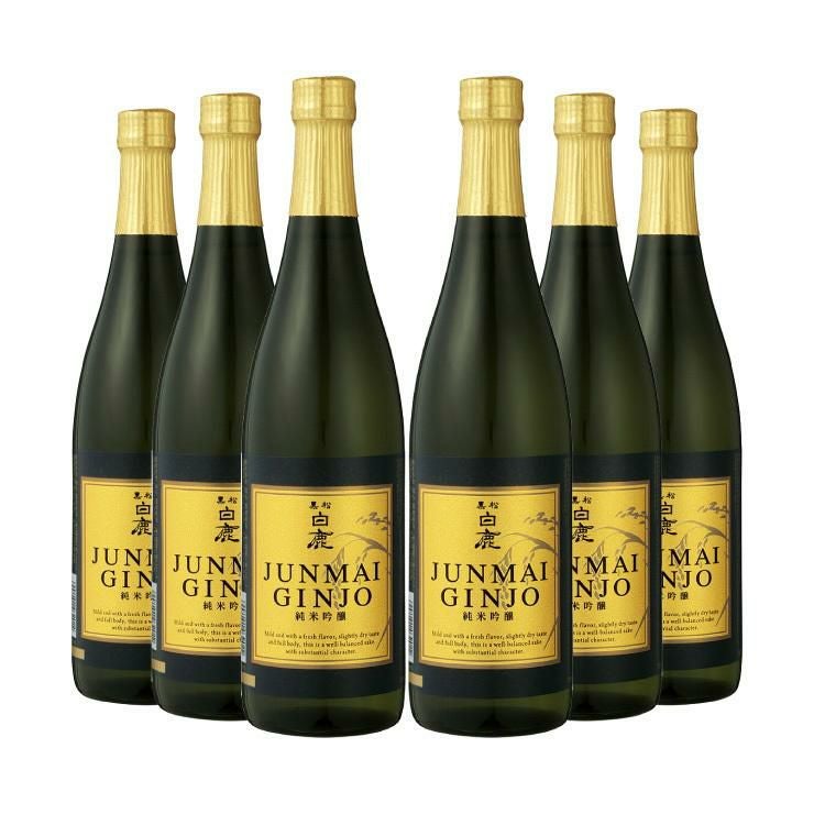 辰馬本家酒造 黒松白鹿 純米吟醸 720ml 6本 | 東京酒粋