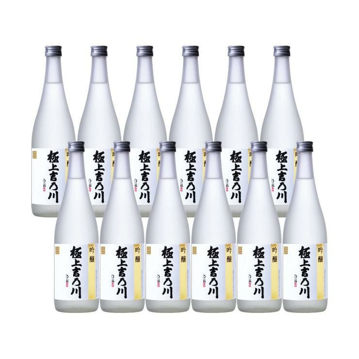 吉乃川 吟醸 極上吉乃川 720ml 12本 