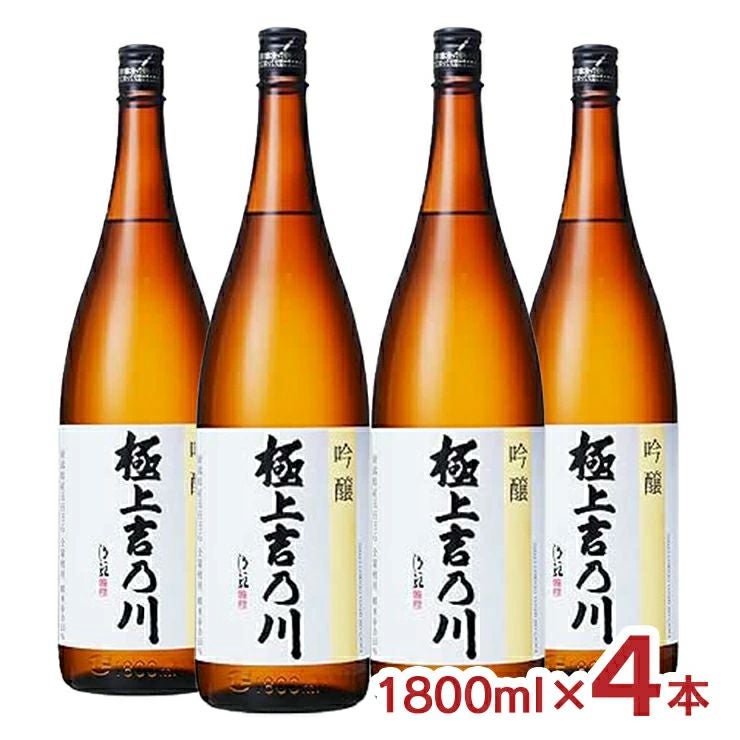 吉乃川 極上吉乃川 吟醸 1800ml 4本