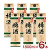 菊正宗 樽酒 ネオパック 1800ml 6本 
