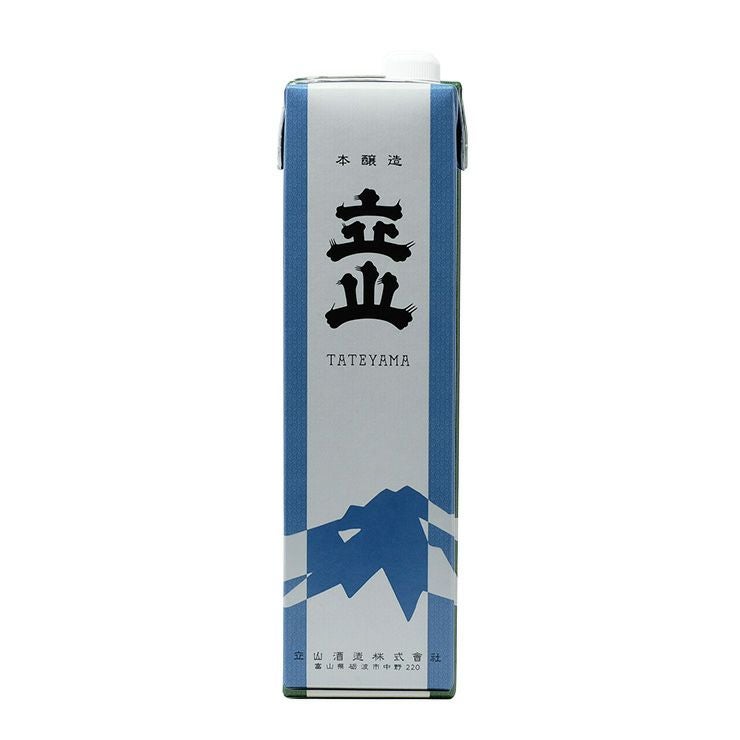 立山 本醸造立山 パック 1200ml 6本