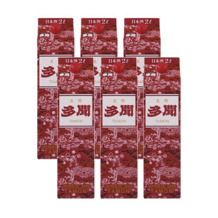 大関 多聞 生粋 2000ml 6本 
