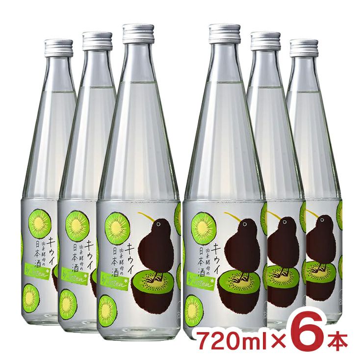白瀧酒造 上善如水 キウイ由来酵母 by jozen 純米 720ml 6本