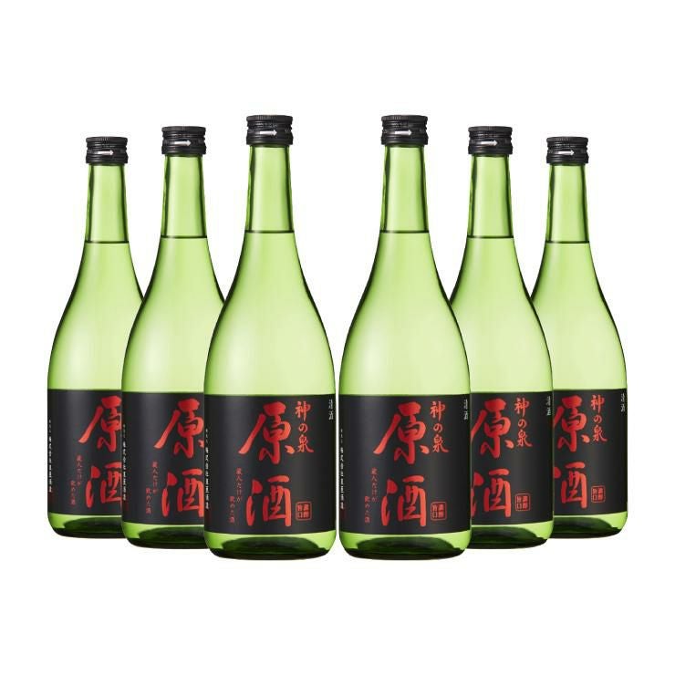 東亜酒造 清酒 神の泉 原酒 720ml 6本