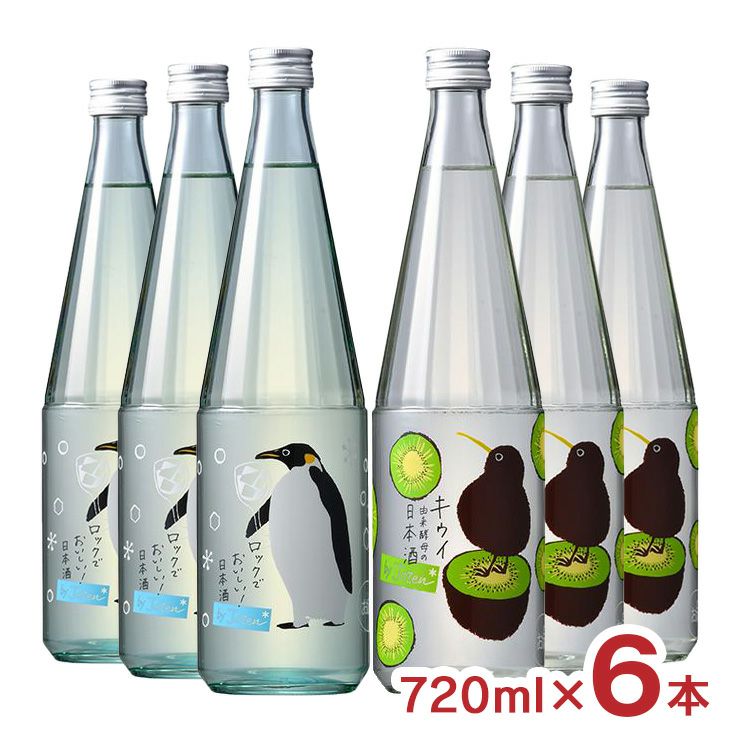 日本酒 白瀧酒造 上善如水 by jozenシリーズ 定番飲み比べセット 720ml 6本