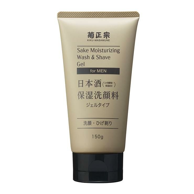 菊正宗 洗顔 ジェル メンズ スキンケア 化粧品 日本酒保湿洗顔料 ジェル 男性用 150g 3本 