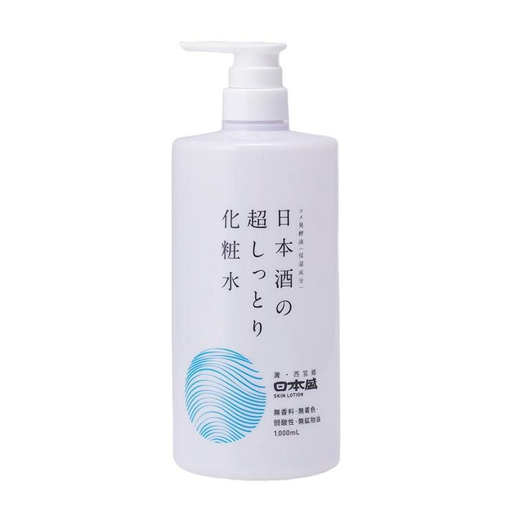 日本酒の超しっとり化粧水 1000ml 3本 日本盛