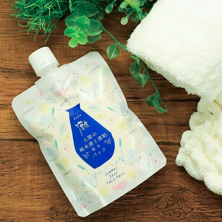 蔵元発 灘 純米酒と酒粕のパック 170g 4個 大関 