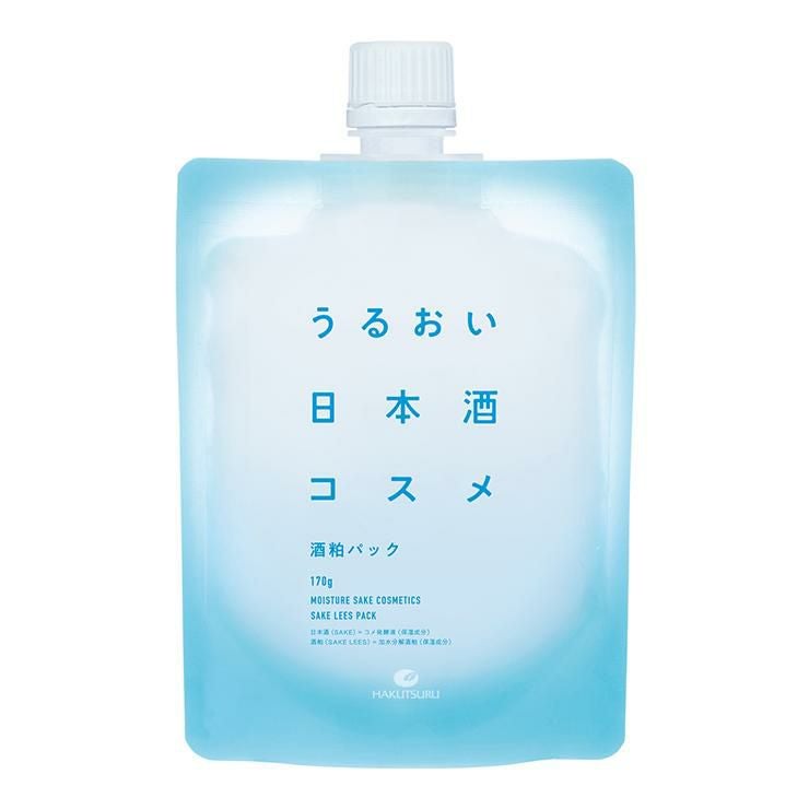 うるおい日本酒コスメ 酒粕パック(170g 1個)+美容液マスク(170g10枚入 1個) 白鶴
