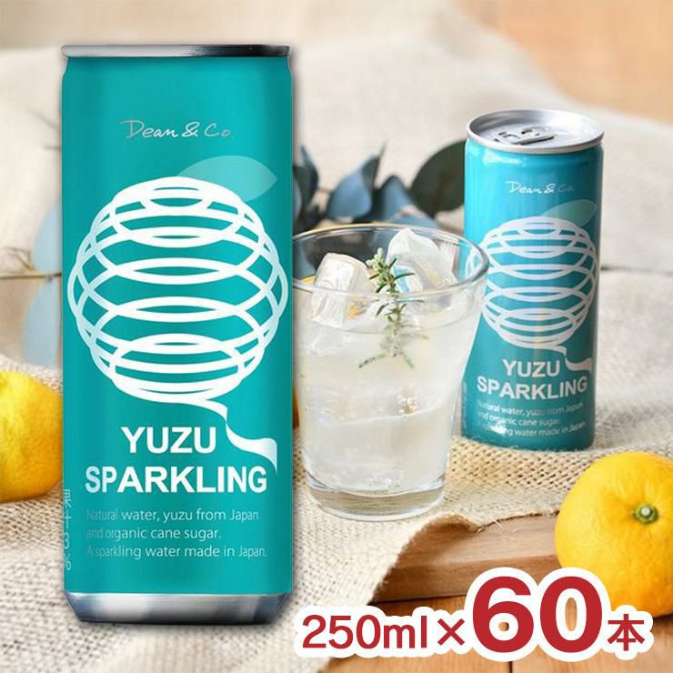 ジュース ゆず 炭酸 Dean＆Co.YUZU SPARKLING ゆずスパークリング