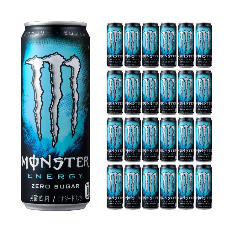 モンスター エナジー ゼロシュガー 缶 355ｍl 24本 ( 1ケース ) 