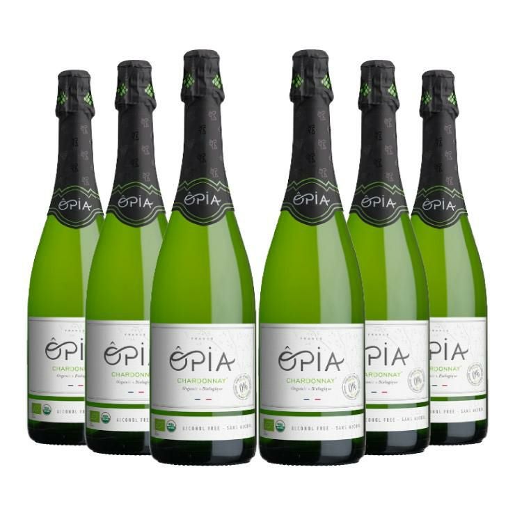 オピア シャルドネ スパークリング オーガニック ノンアルコール 750ml 6本
