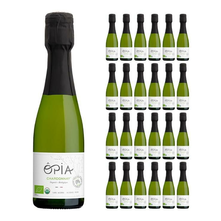 オピア シャルドネ スパークリング オーガニック ノンアルコール 瓶 200ml 24本