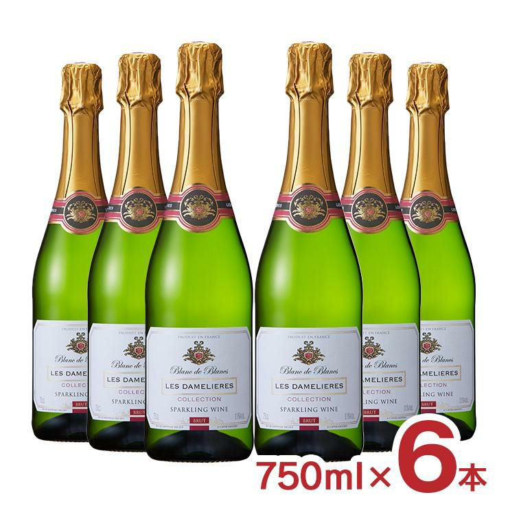 レ・ダムリエール ヴァンムスー ブリュット 750ml 6本
