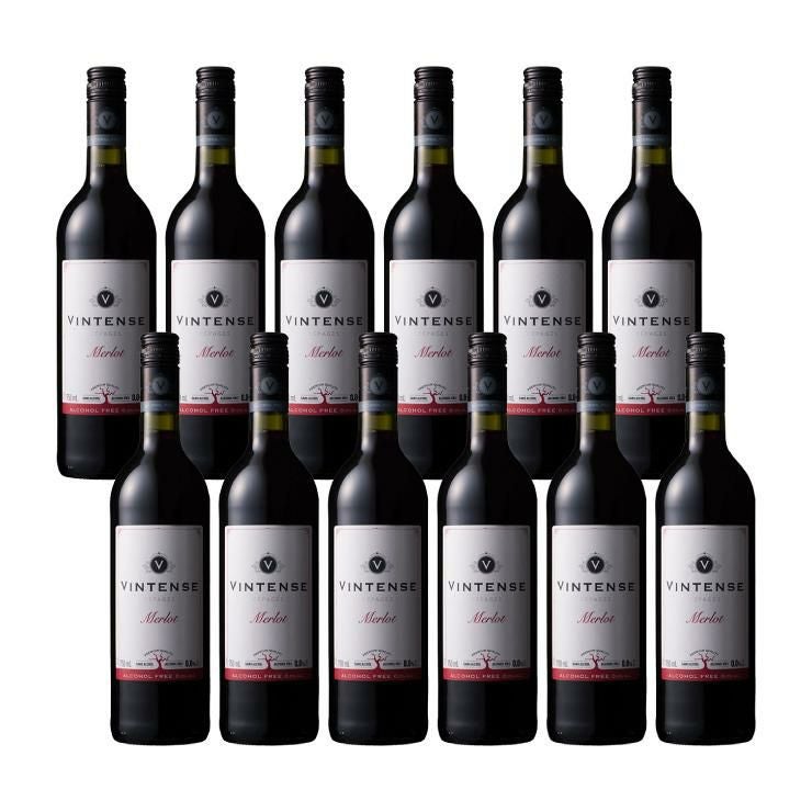 ノンアルコール ワイン 本格ヴィンテンス・メルロー 750ml 12本