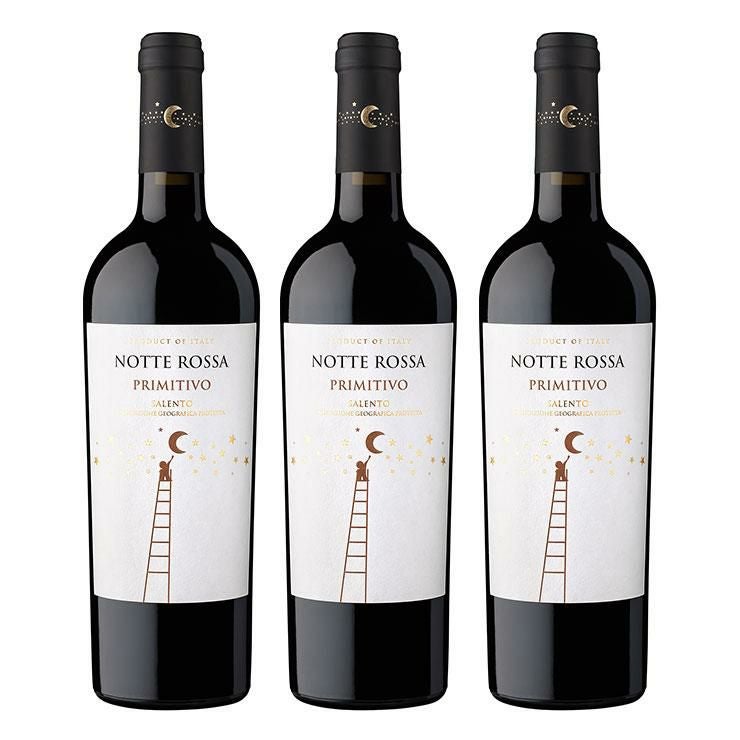ノッテロッサ プリミティーヴォ 750ml 3本