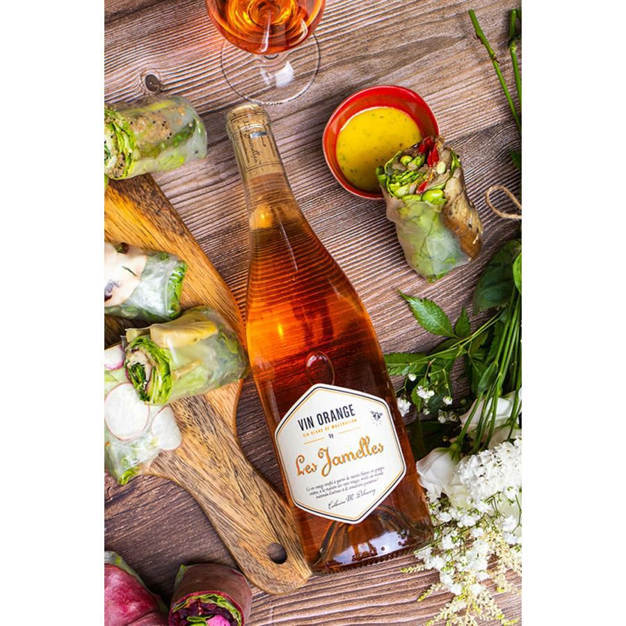  オレンジワイン レ・ジャメル オレンジ 750ml 6本 