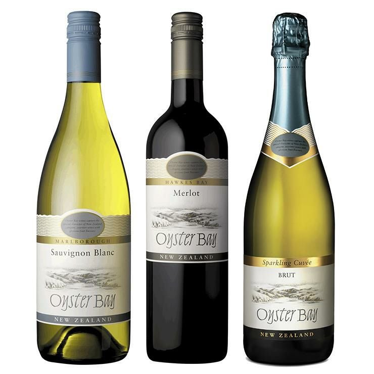 オイスターベイ メルロｰ ソーヴィニョンブラン スパークリング 3本セット 750ml 