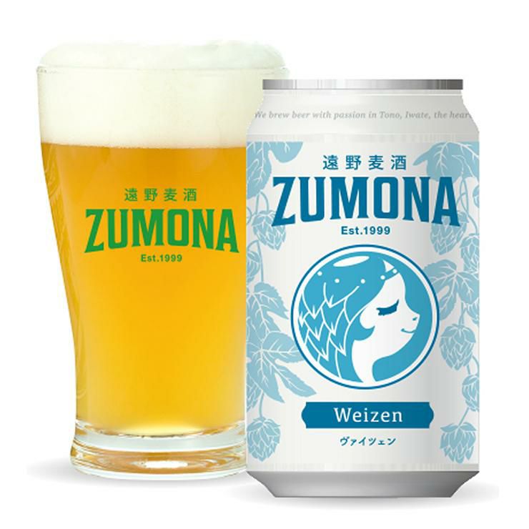 遠野麦酒 ZUMONA ヴァイツェン 350ml 24本