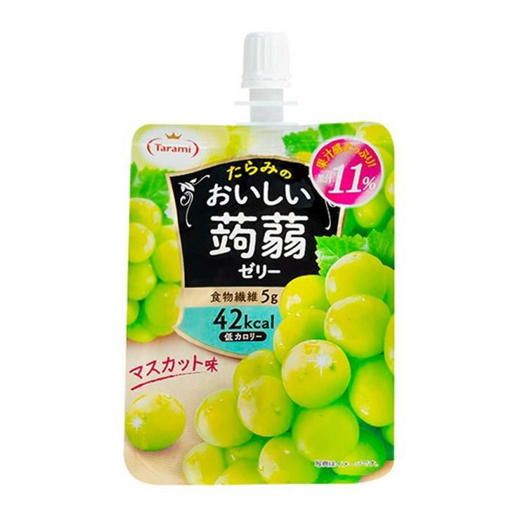 らみ ゼリー こんにゃく おいしい蒟蒻ゼリー マスカット味 150g 30個 