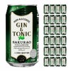 サクラオB&D ノンアルコールジントニック SAKURAO 350ml 24本