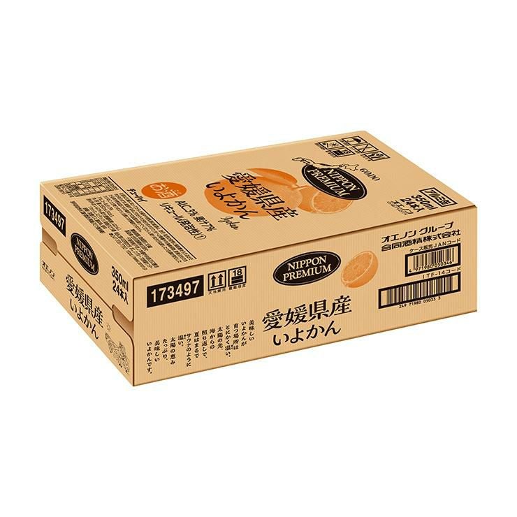 NIPPON PREMIUM 愛媛県産いよかん 350ml 48本