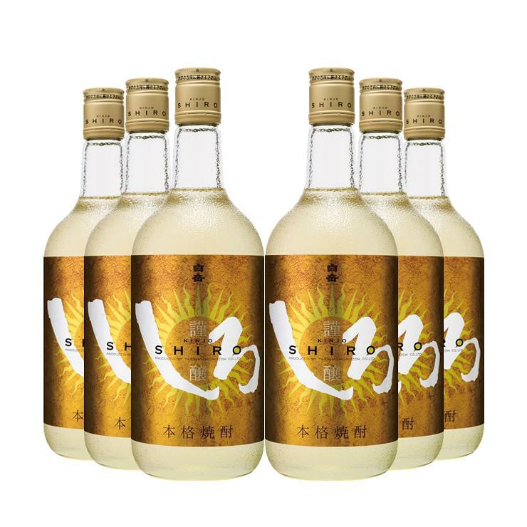 焼酎 本格焼酎 白岳 パック 1800ml 6本 25度 米焼酎 紙パック HAKUTAKE