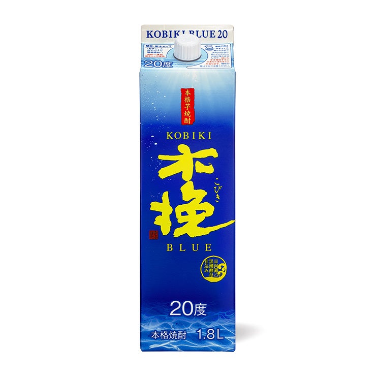 焼酎 木挽BLUE 20度 パック 1800ml 6本