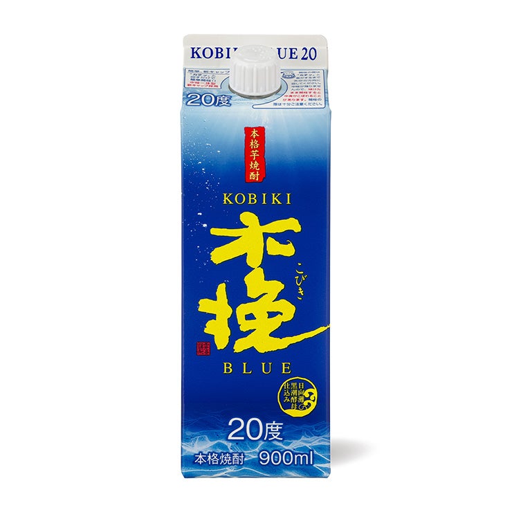 焼酎 木挽BLUE 20度 スリムパック 900ml