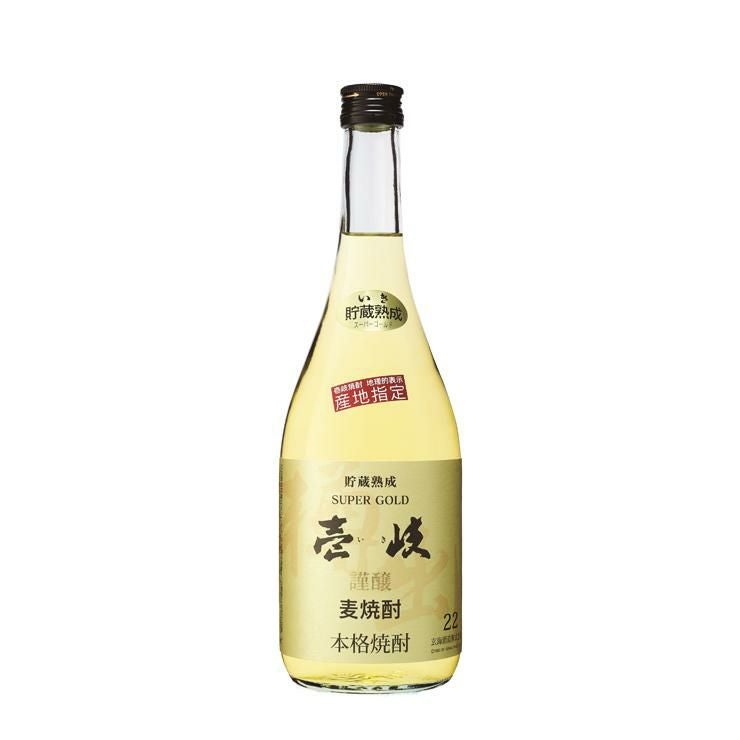 本格焼酎 麦焼酎 乙 22゜ 壱岐スーパーゴールド