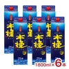 焼酎 木挽BLUE 25度 パック 1800ml 6本