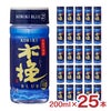 焼酎 木挽BLUE 25度 ペット 200ml 25本 1ケース