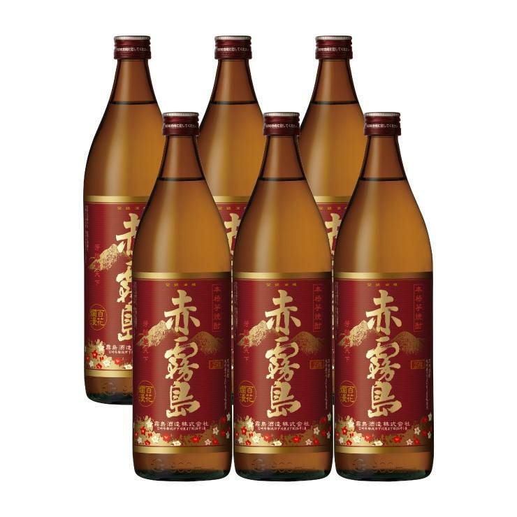 霧島酒造 乙 25度 赤霧島 芋 1800ml 6本 芋焼酎 本格焼酎 | 東京酒粋