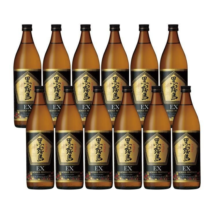  霧島酒造 乙 25度 黒霧島EX 900ml 12本