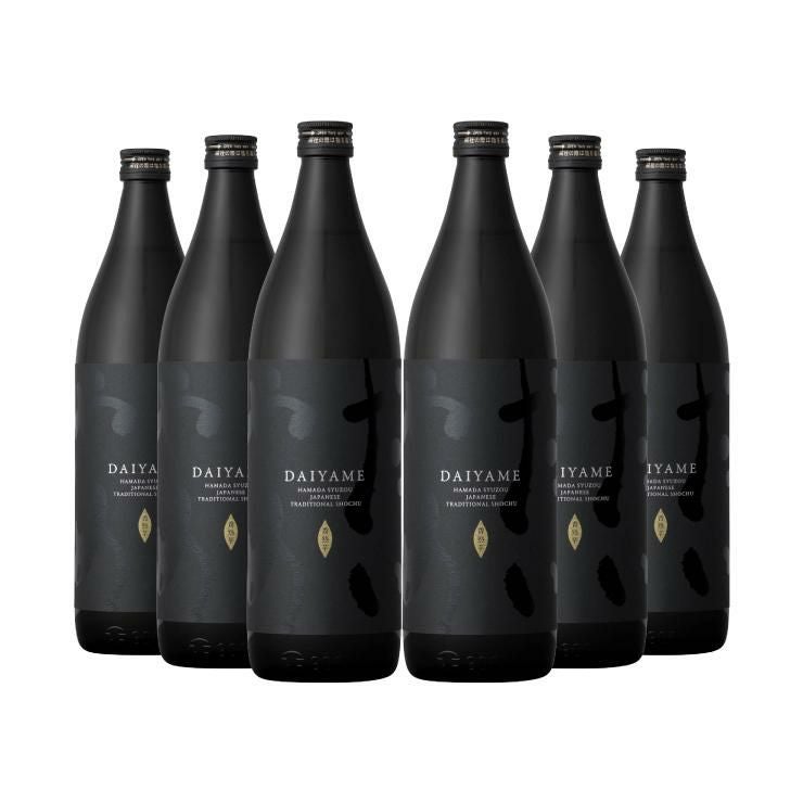 濱田酒造 だいやめ DAIYAME 25度 900ml 6本