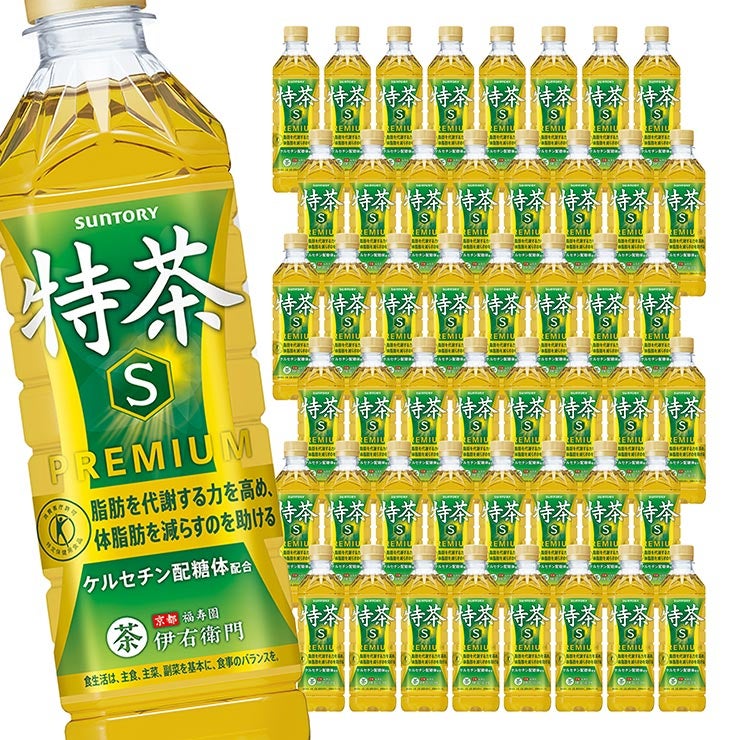 特茶 サントリー 伊右衛門 緑茶 500ml 48本