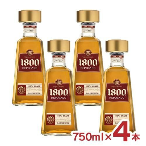 テキーラ クエルボ 1800 レポサド 750ml 4本