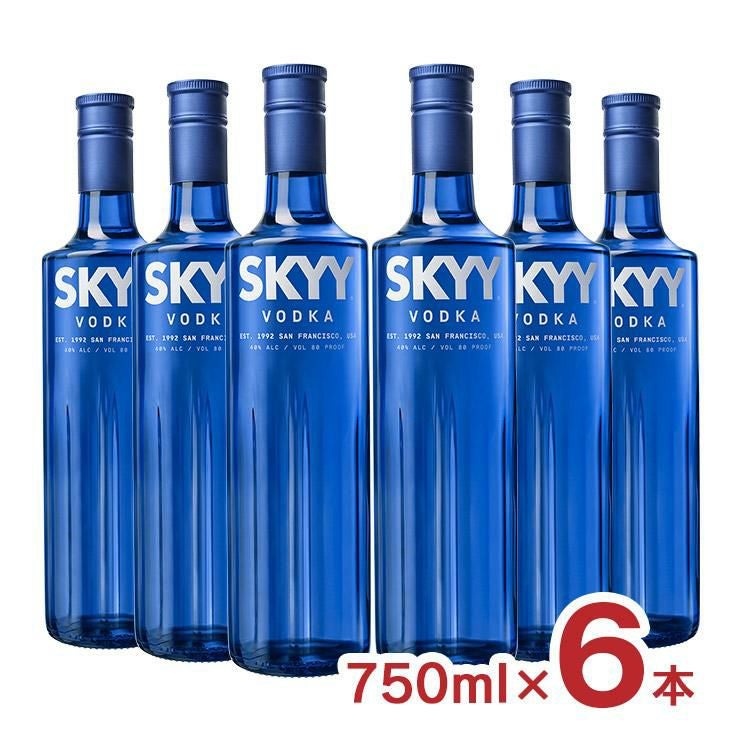 ウォッカ スカイ ウオッカ イタリア 750ml 6本 