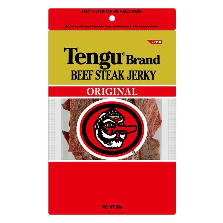 テング ビーフステーキジャーキー オリジナル 93g 4個