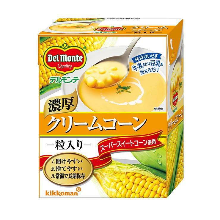 デルモンテ コーン 濃厚クリームコーン粒入り 380g 12個 キッコーマン