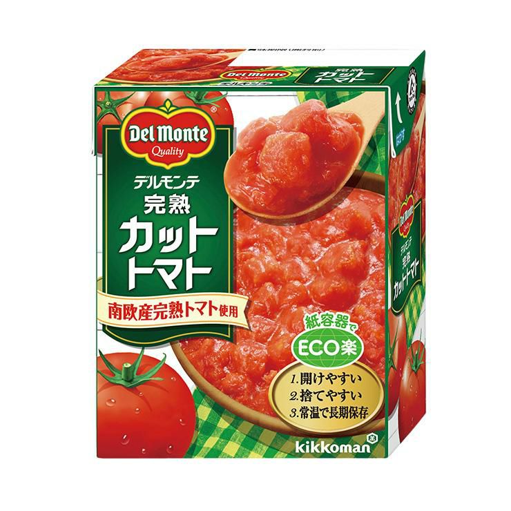デルモンテ カットトマト 完熟カットトマト 388g 6個 キッコーマン