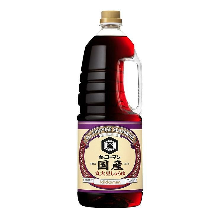 キッコーマン 国産丸大豆しょうゆ 1800ml 3本 