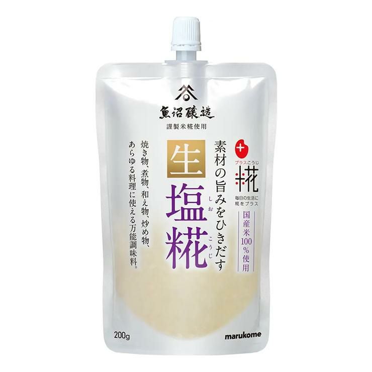 塩麹 マルコメ プラス糀 生塩糀 200g 8個