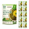 カゴメ 大豆ミートのほうれん草カレー 160g 10袋