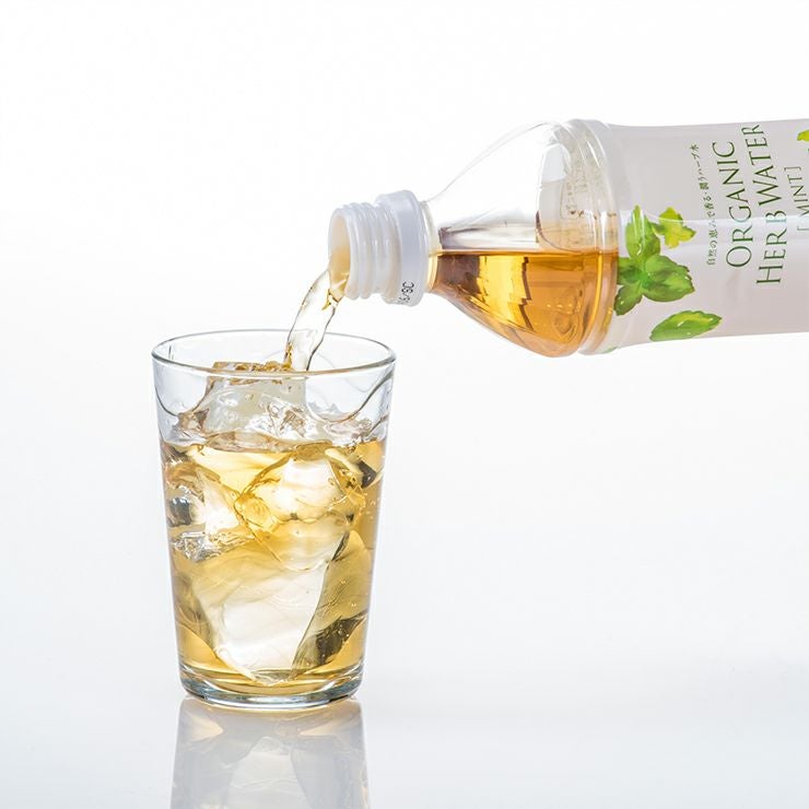 オーガニック ハーブウォーター ミント 500ｍl 48本